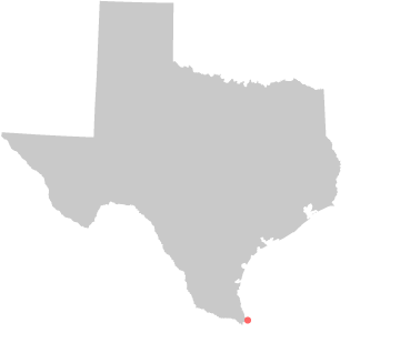 Map of Boca Chica State Park, Texas